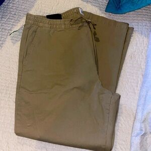 Men’s Gap size large khaki pull on pants